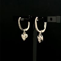 Earrings Cianfrone Gioielli Woman in White Gold Diamante 0.47 Ct RMA521 - RMA521